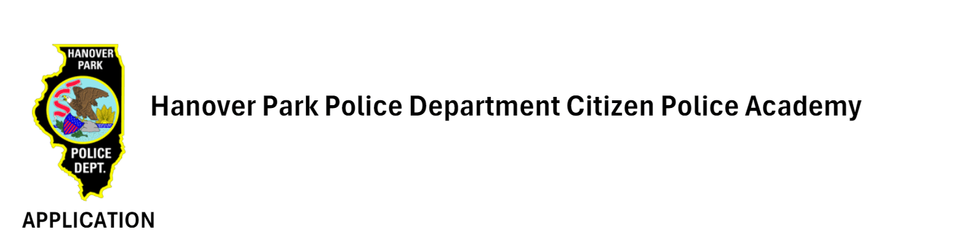 Citizens Police Academy Banner