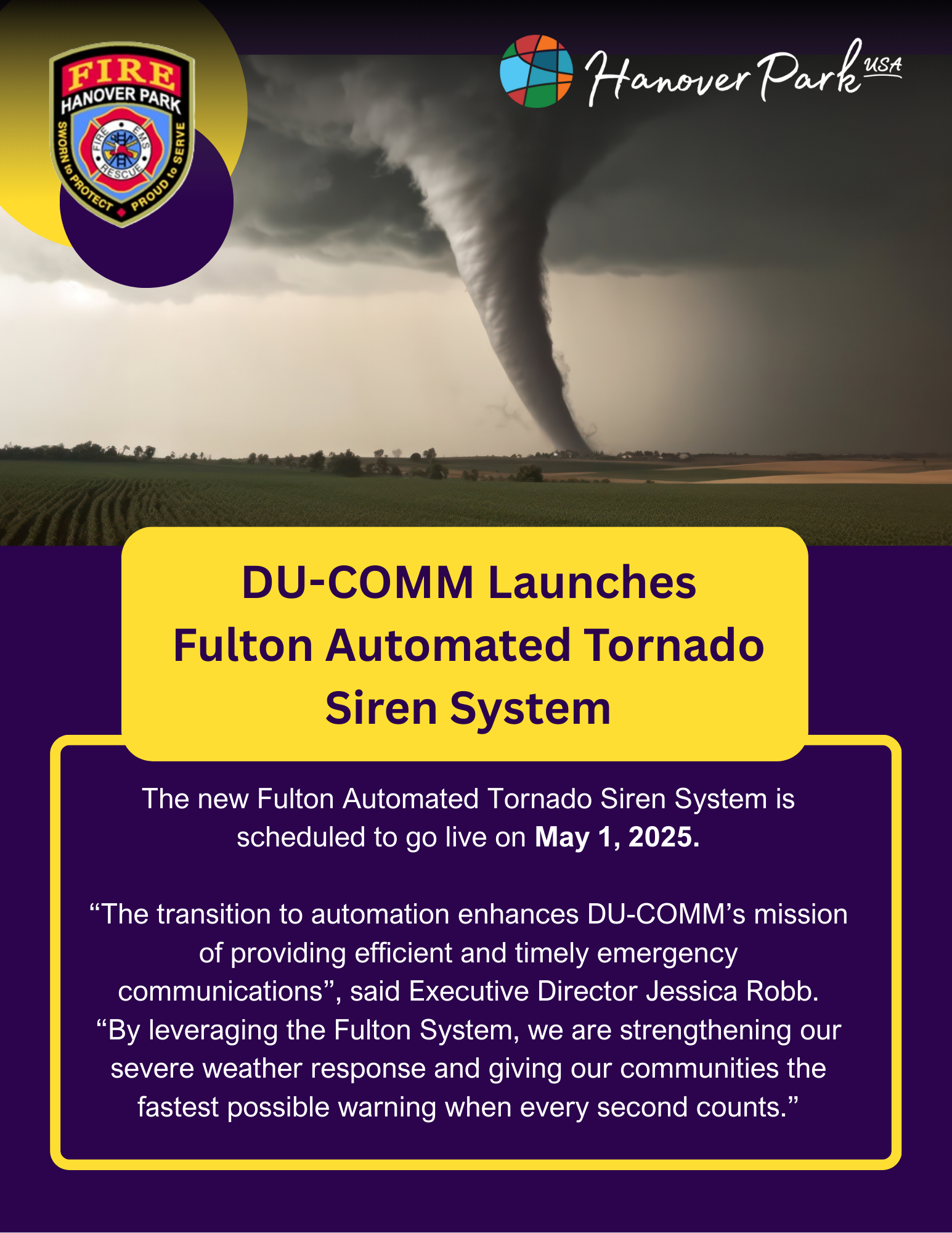 Fulton Automated Tornado Siren System