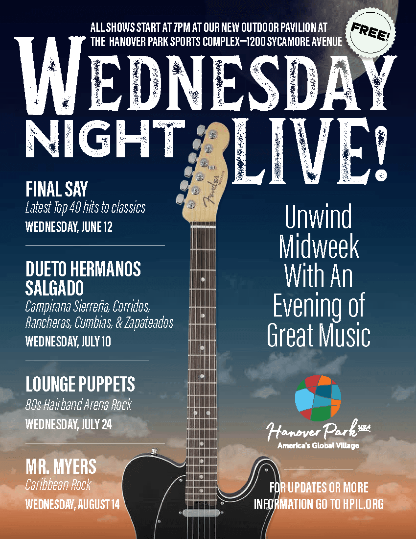 Wednesday Night Live Flyer