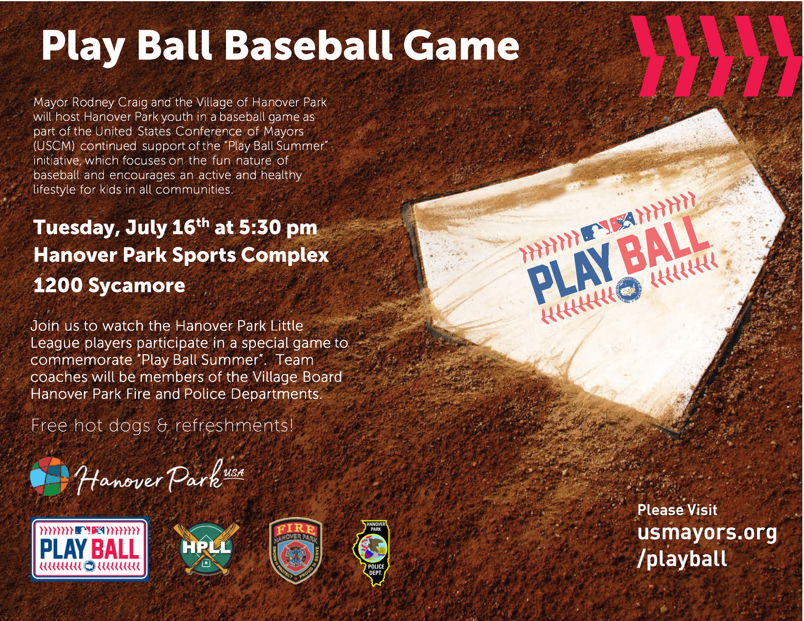 2019 FINAL Play Ball Summer Game 2018 Flyer