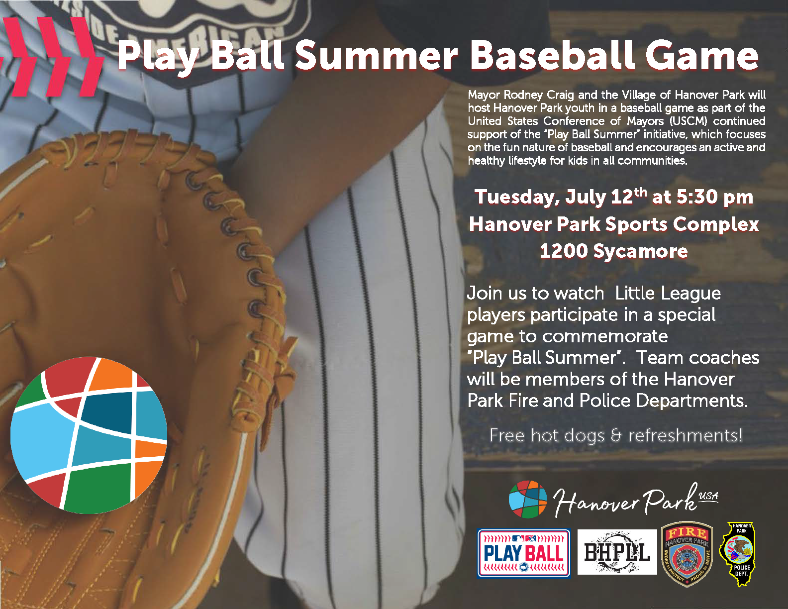 Play Ball Summer Game 2022 Flyer 6-9-2022