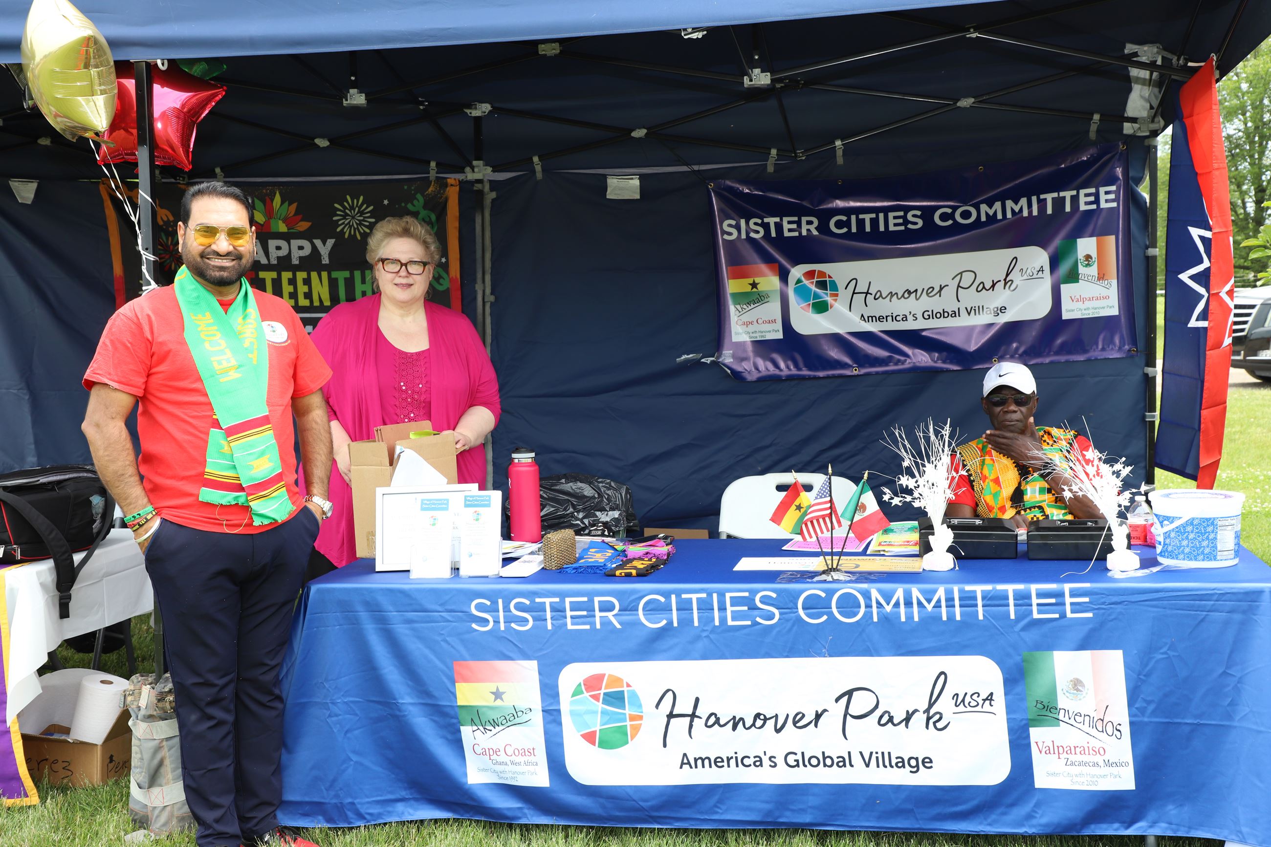 Sister Cities Committee Booth