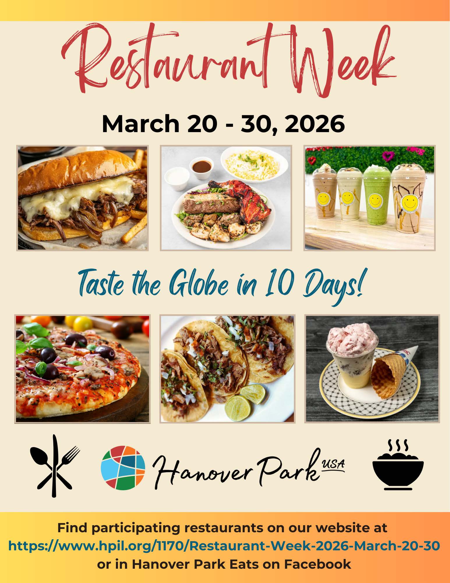 Restaurant Week 2026